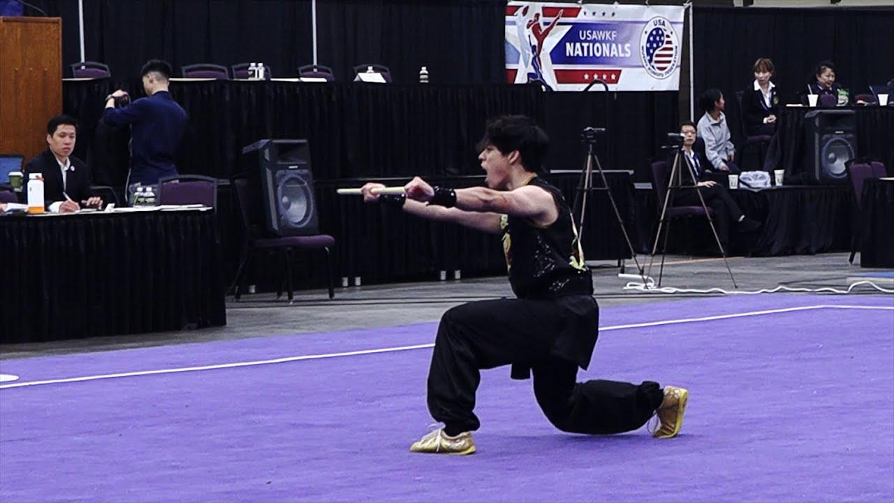 Stanley Meng Men's Nangun 7.083 - US Wushu Team Trials 2023