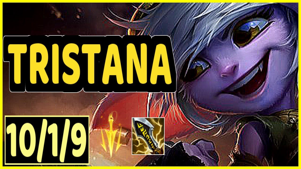 TRISTANA VS TWITCH - 10/1/9 KDA ADC GAMEPLAY