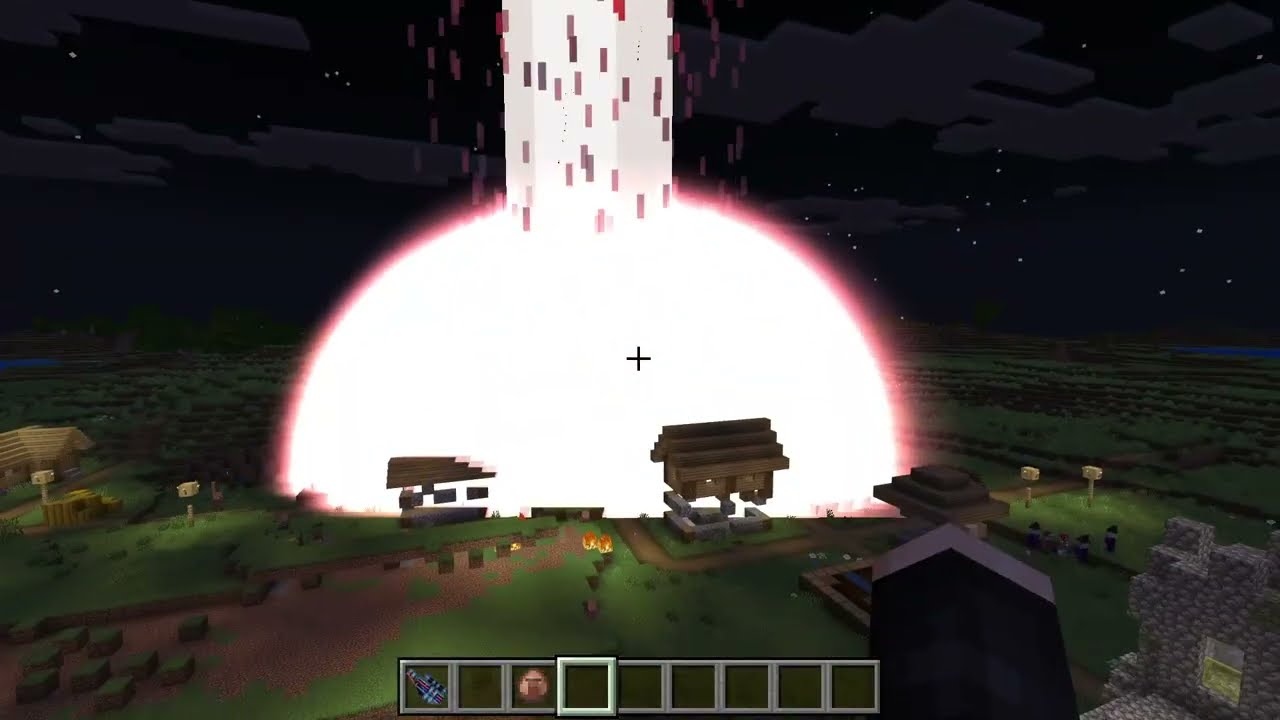 Orbital Railgun ADDON in Minecraft PE
