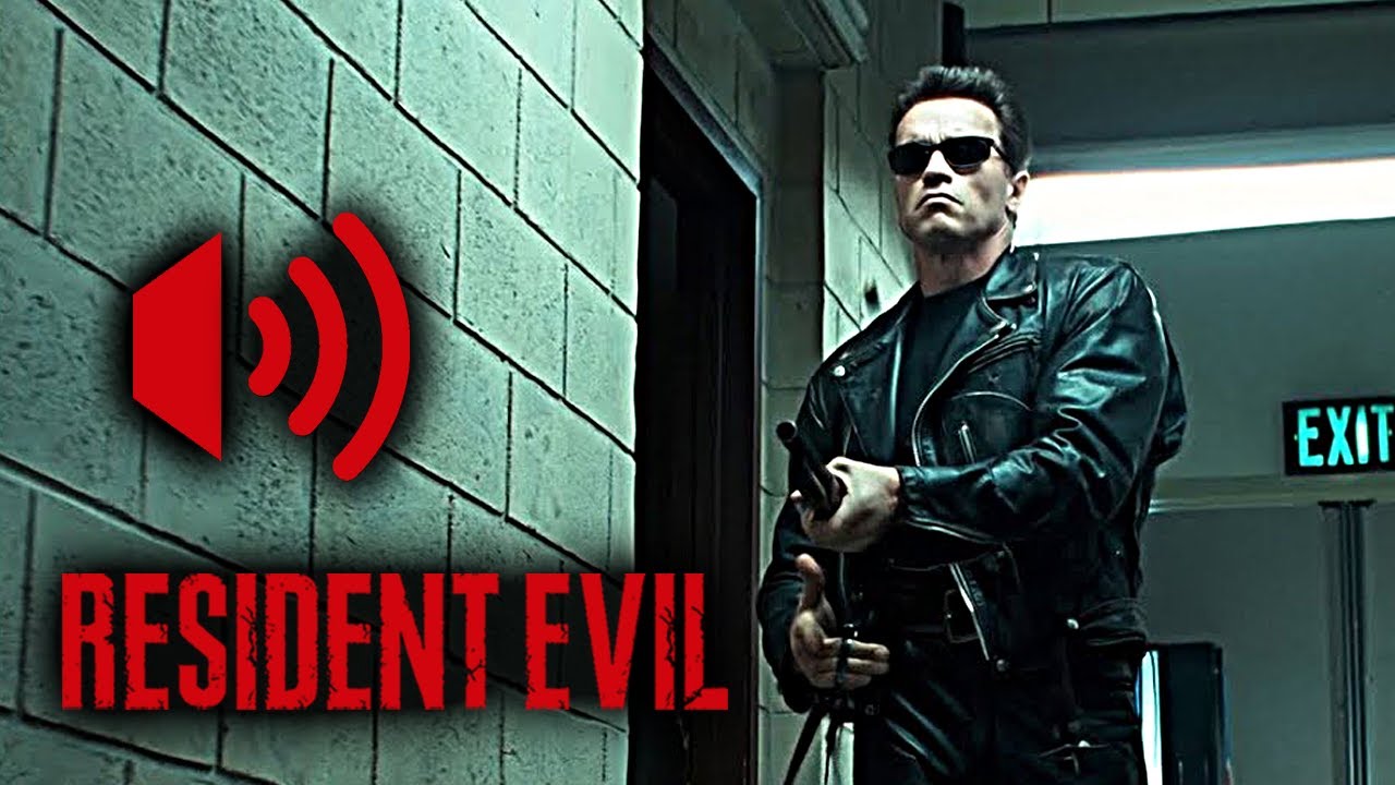 Terminator 2 Galleria dubbed with Resident Evil SFX