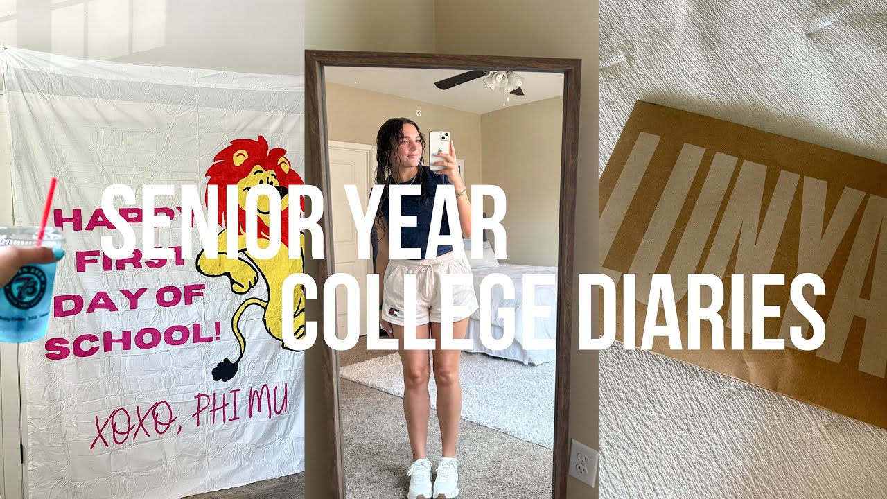 FIRST WEEK OF CLASS AT WESTERN KENTUCKY UNIVERSITY | Senior Year College Diaries Vlog