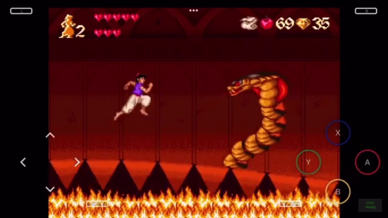 Aladdin vs snake Jafar
