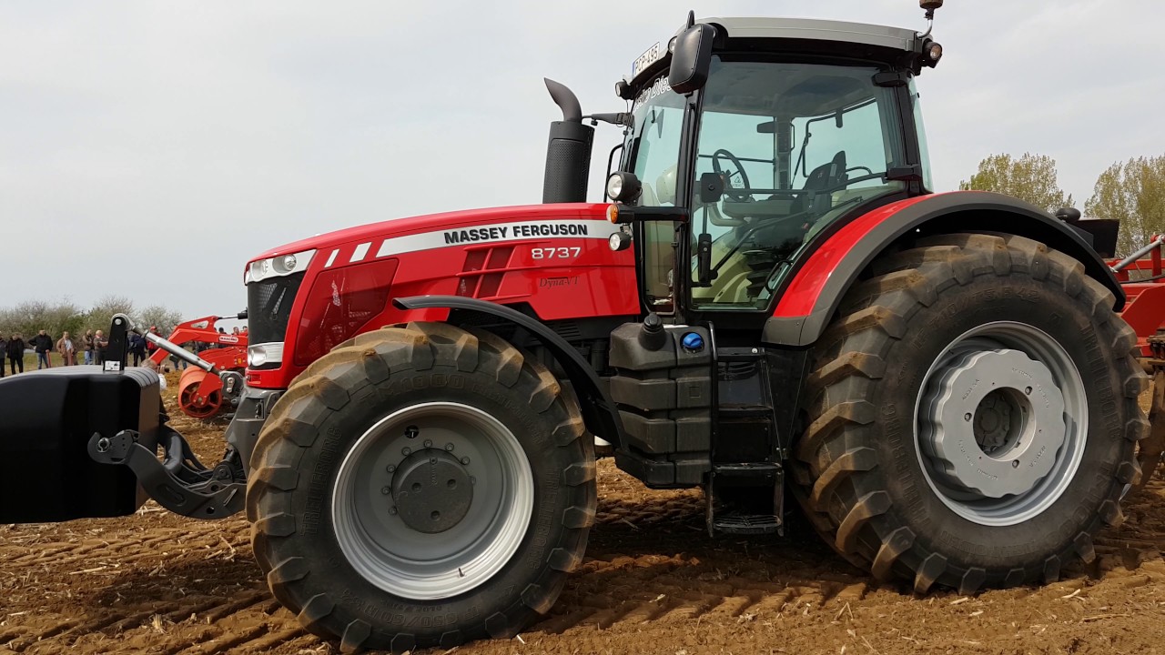 Massey ferguson 8737 demo