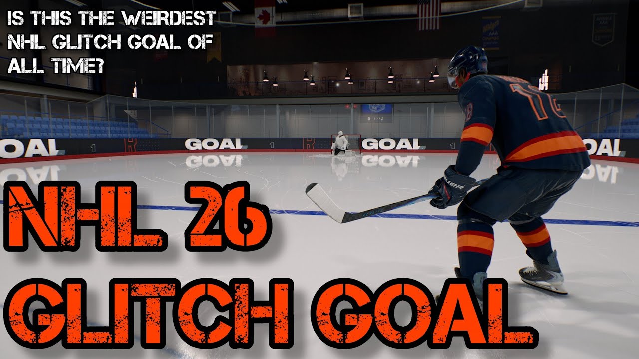 NHL 26 GLITCH GOAL: WEIRDEST ONE OF ALL TIME?