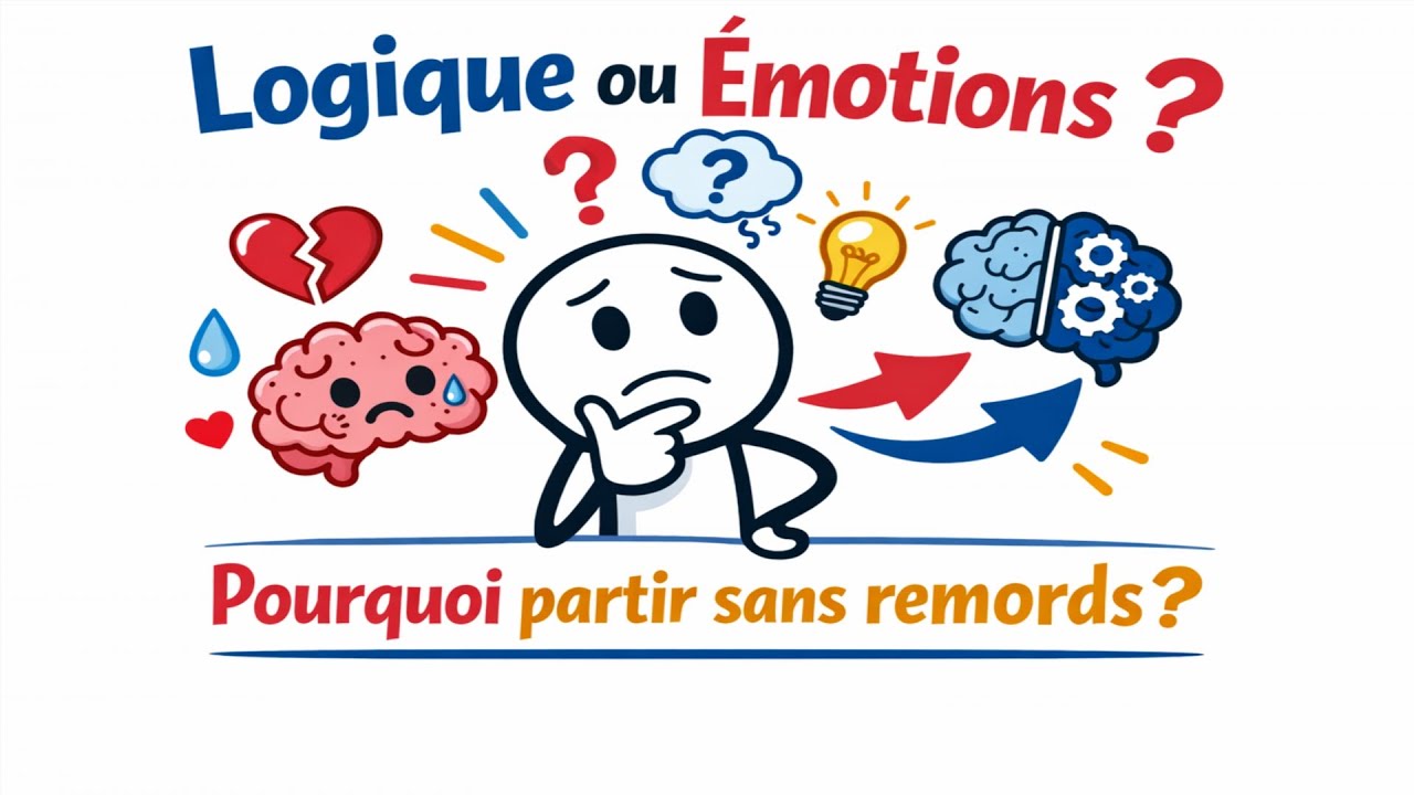 Logique vs Émotions : Pourquoi vous quittez les gens sans regret