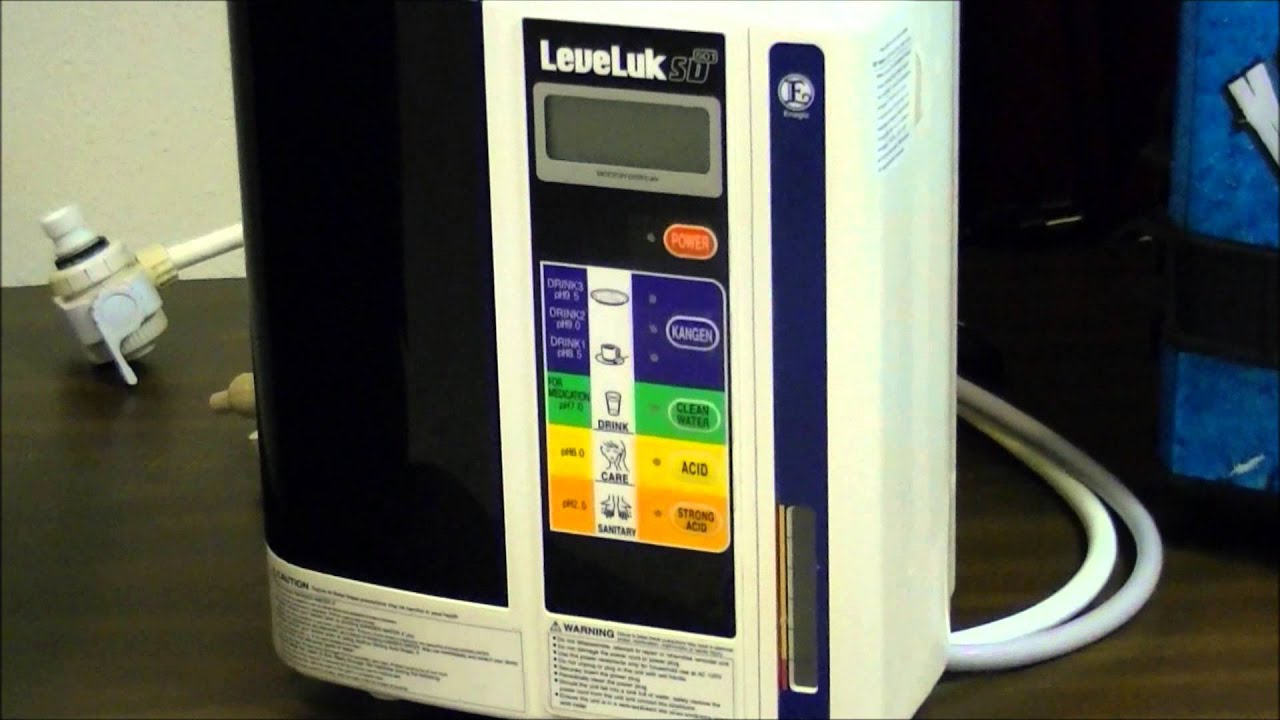 Kangen Water DEMO on Leveluk SD501 Unit