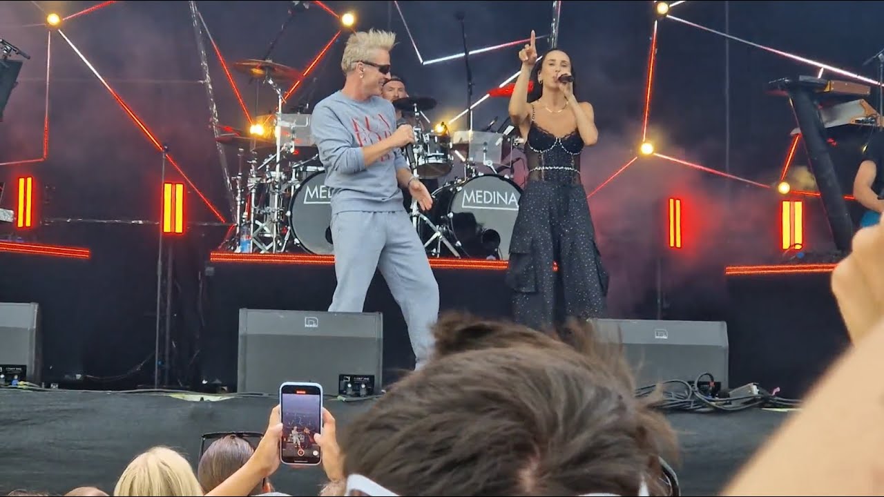 Medina (og Thomas Helmig) - Grøn Koncert, Valby - 30. juli 2023