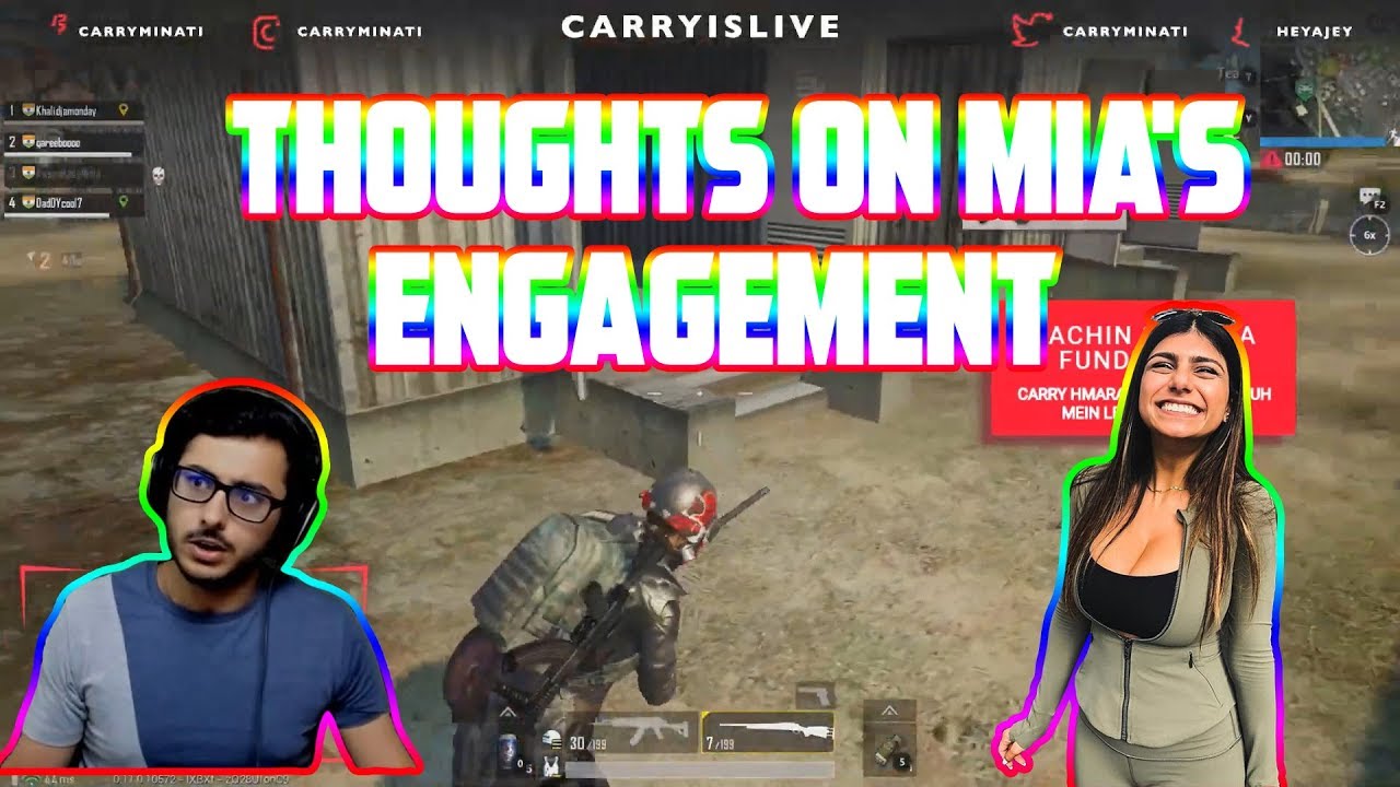 thoughts on mia's engagement | carryislive | pubg mobile highlights