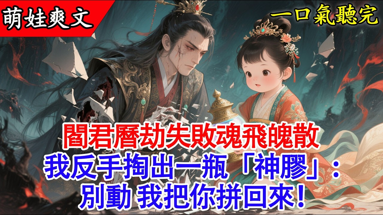 【完結小說】滿級文物修復師穿成三歲奶娃！拿雞蛋清粘回魂飛魄散的閻君？成了地府最強關係戶，拿生死簿當草稿紙！👻#有聲書 #爽文 #古言 #萌娃 #團寵 #小說 #原創