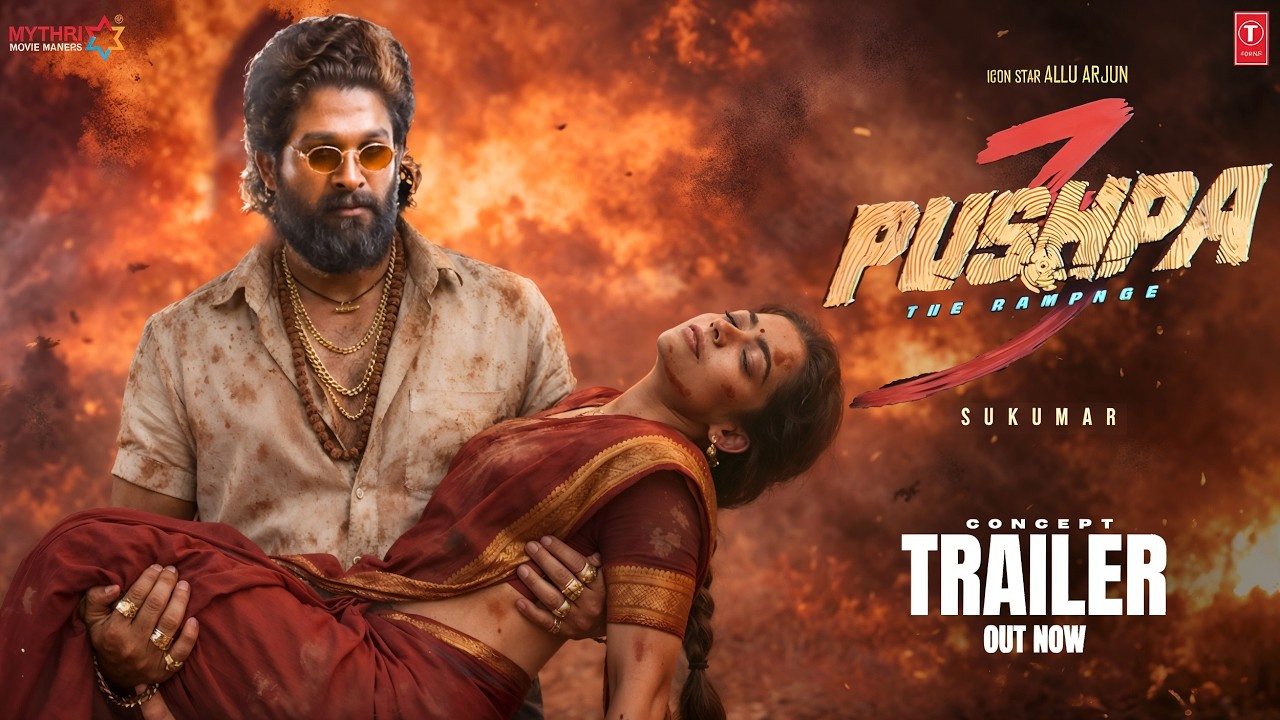 Pushpa 3: The Rampage🔥|Trailer (Hindi) Explained |Allu Arjun |Vijay Deverkonda|Rashmika| Fahadh