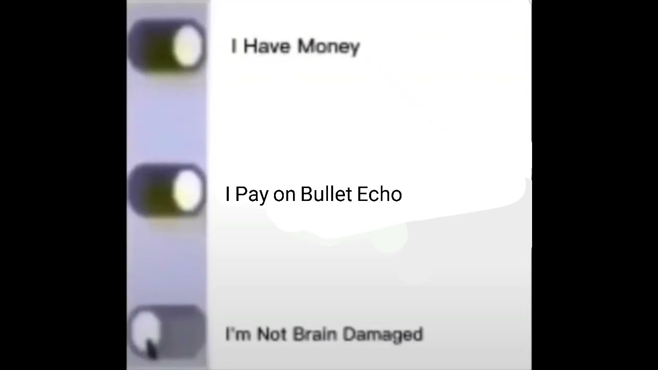 Bullet Echo Meme