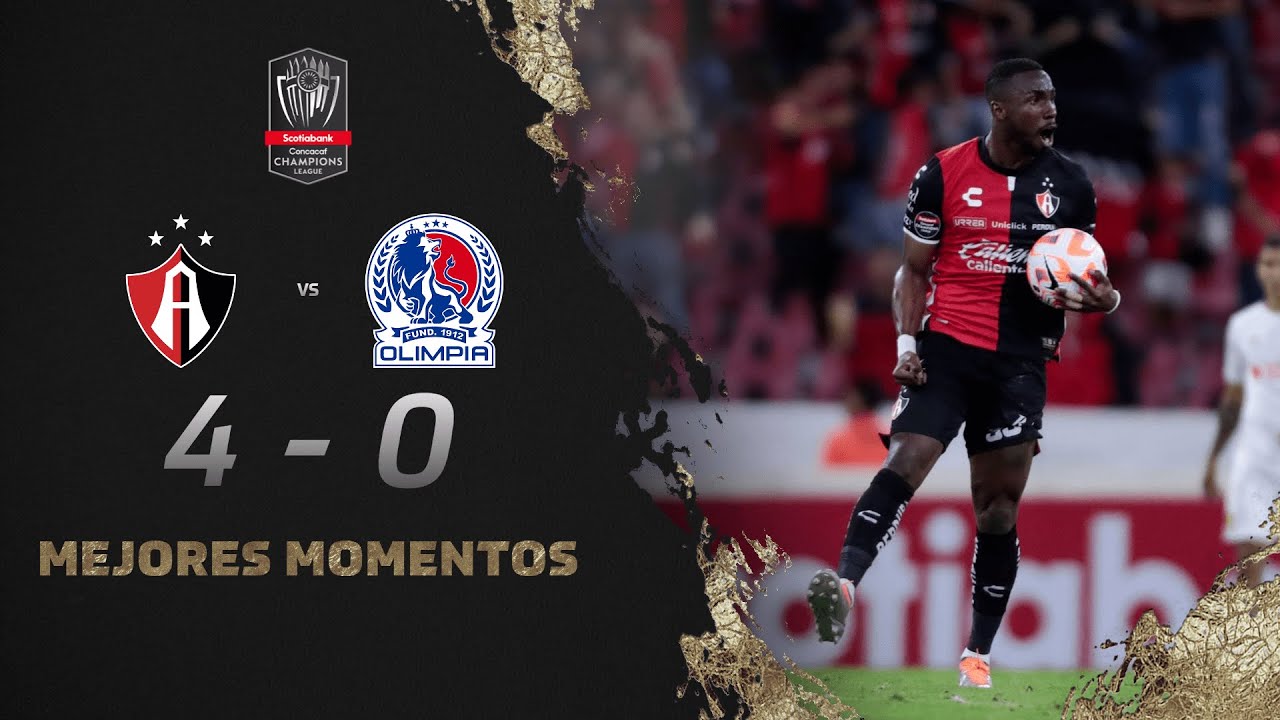 Scotiabank Concacaf Champions League 2023 R16 Resumen | Atlas vs Olimpia
