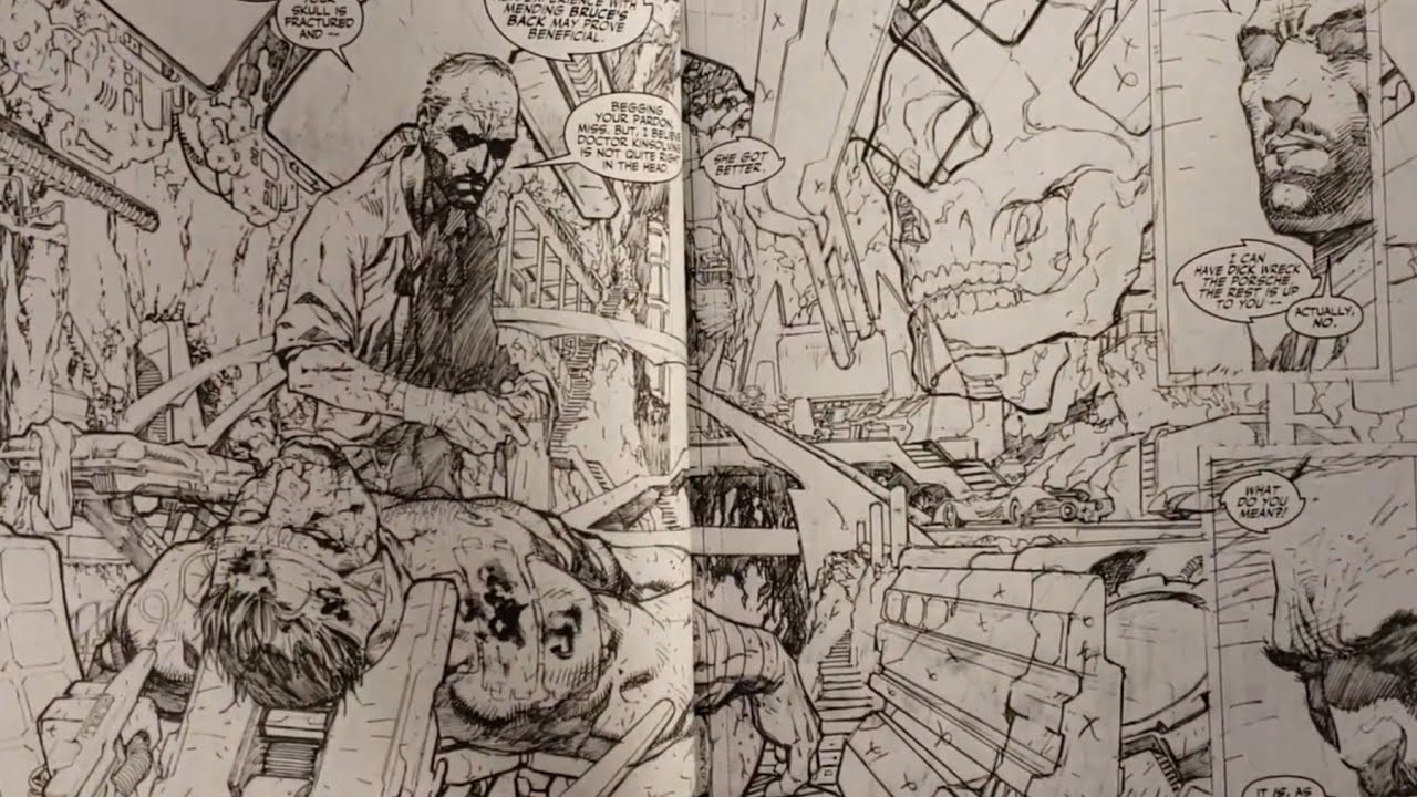 Batman Hush Unwrapped: Jim Lee Pencils! Part #2