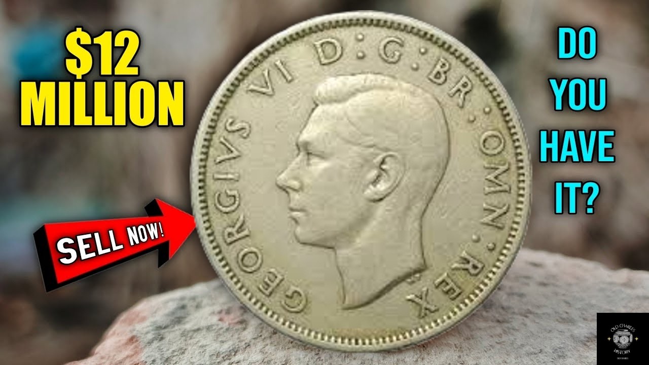 United Kingdom Two Shilling 1949 Coin Value Today | Rare UK Florin Worth Money?