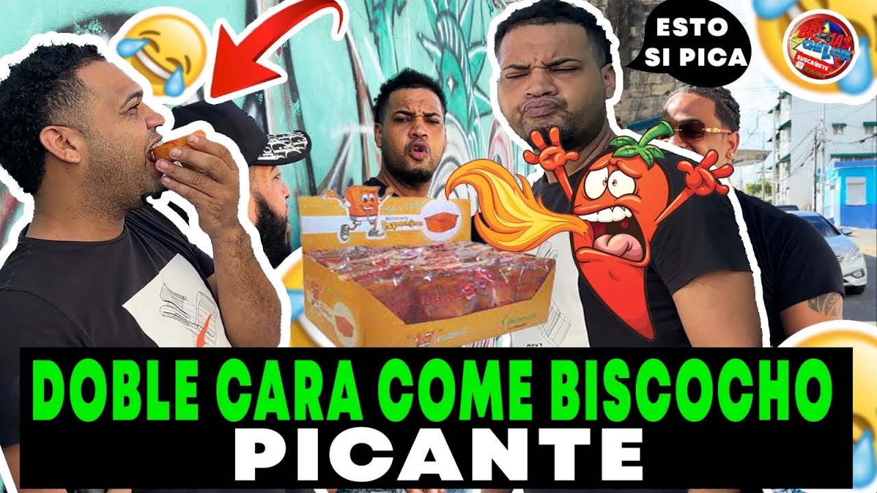 REAPARECE DOBLE CARA  LE DAMOS BISCOCHITO CON PICANTE QUE CURA