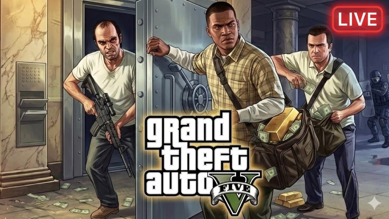 🔴LIVE - GAMESFURY-Grand Theft Auto V Enhanced ONLINE
