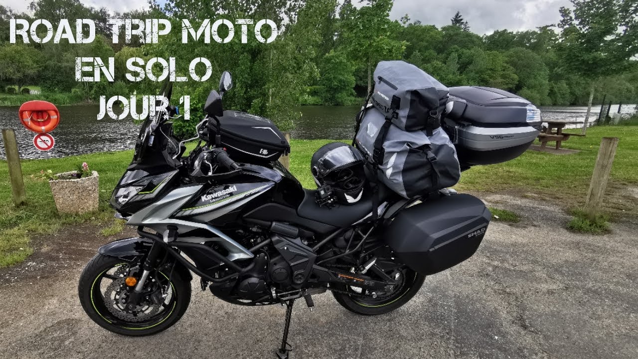 Road trip moto en solo jour 1/5, direction les bords de Loire...