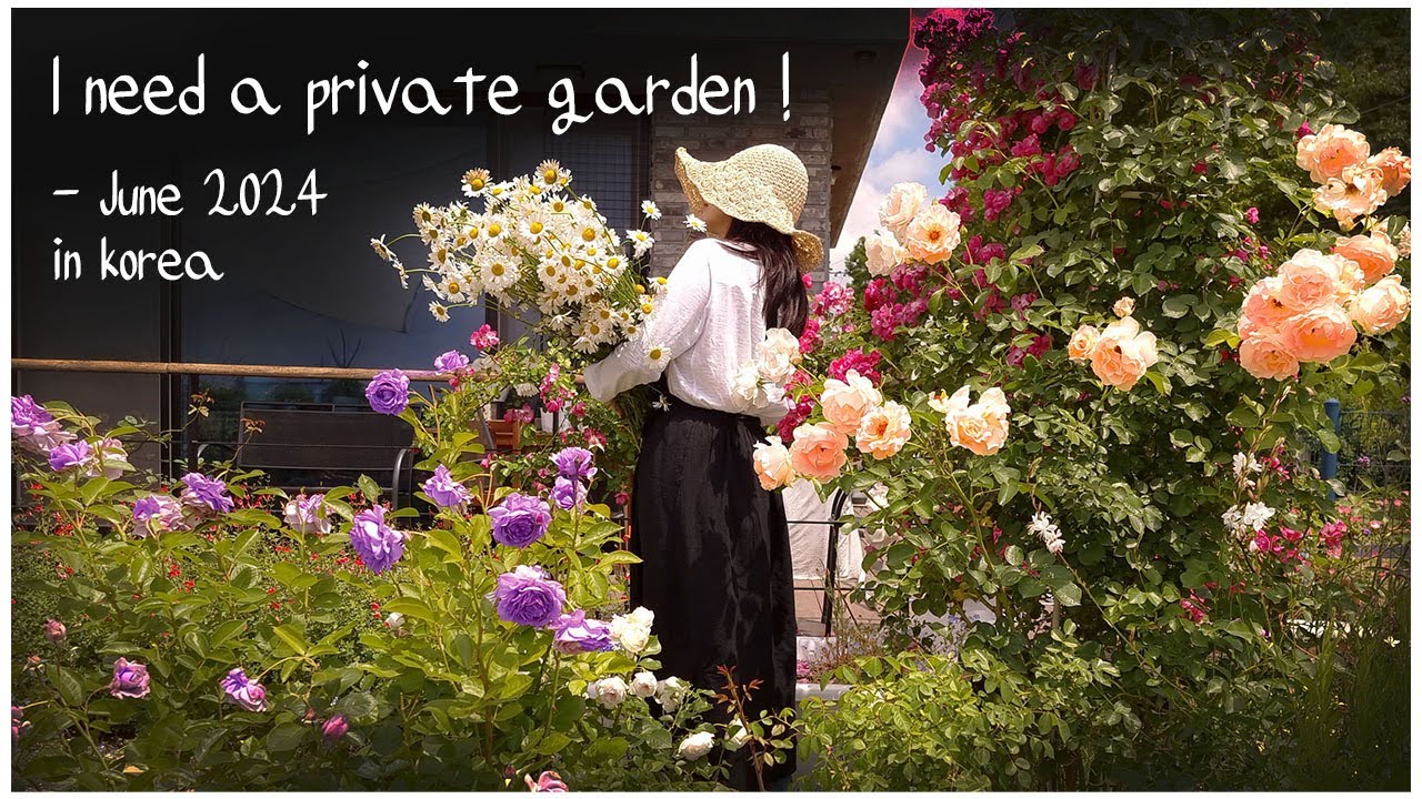 #46.Создание собственного 😤пространства, которое я обретаю после ссоры с мужем🍀lдеревенский сад🌺