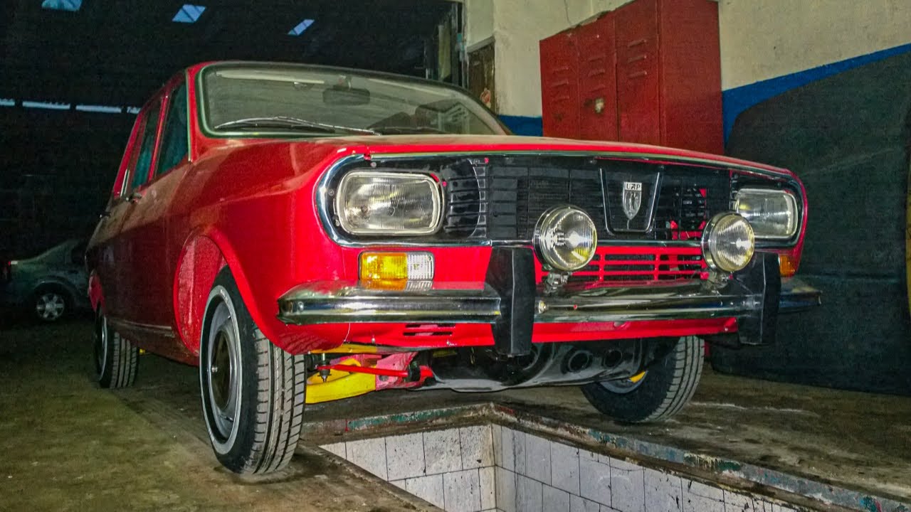 DACIA 1300 '74 AG 74 FUM #restored #1974 #classic #renault12 #auto #classicmusic #r12 #retro #oldcar