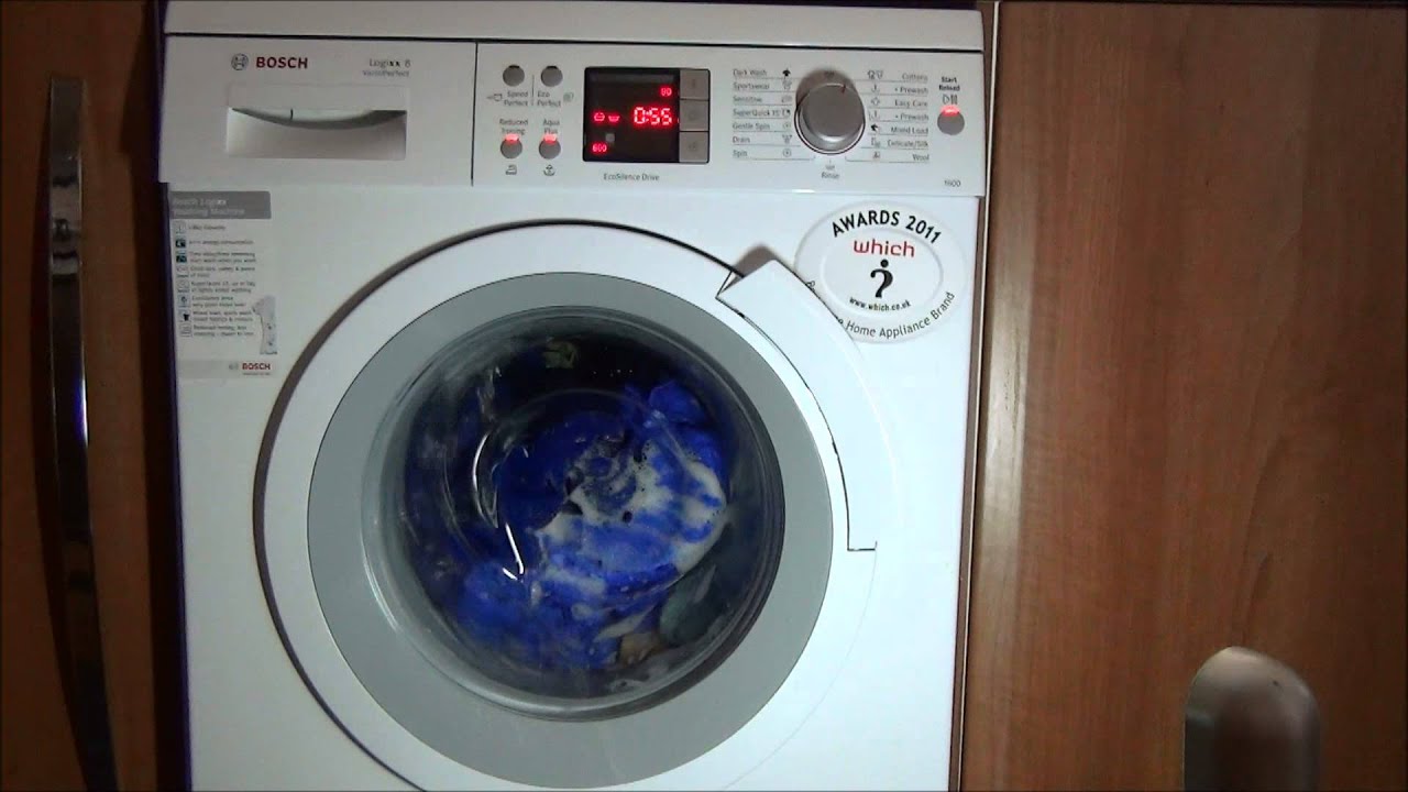 Bosch Logixx WAS32461GB Washing Machine - Cotton 90 Reduced Ironing Aqua Plus (complete)
