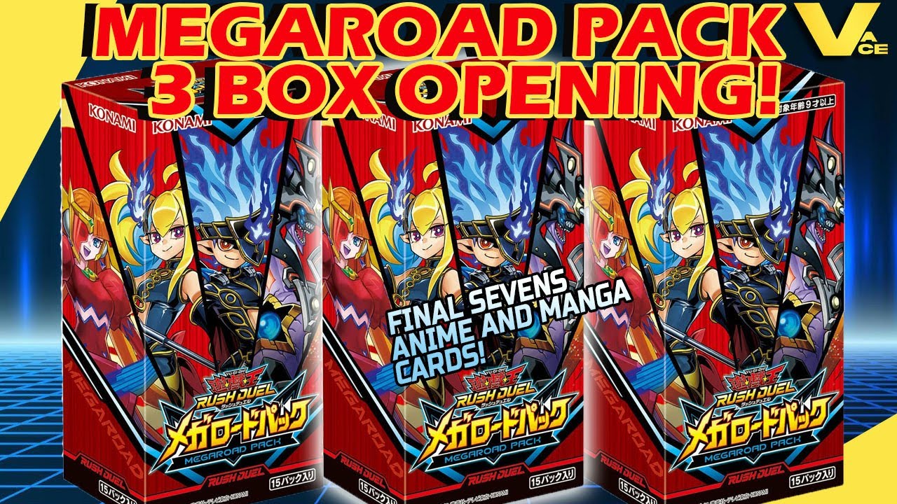 Yu-Gi-Oh! Rush Duel Megaroad Pack 3 box Opening!