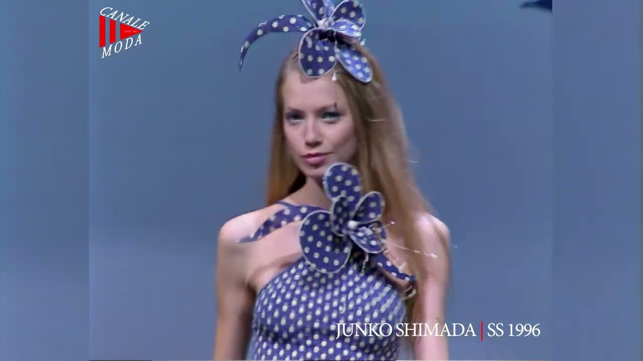 JUNKO SHIMADA Spring Summer 1996 Paris 4K - Canale Moda