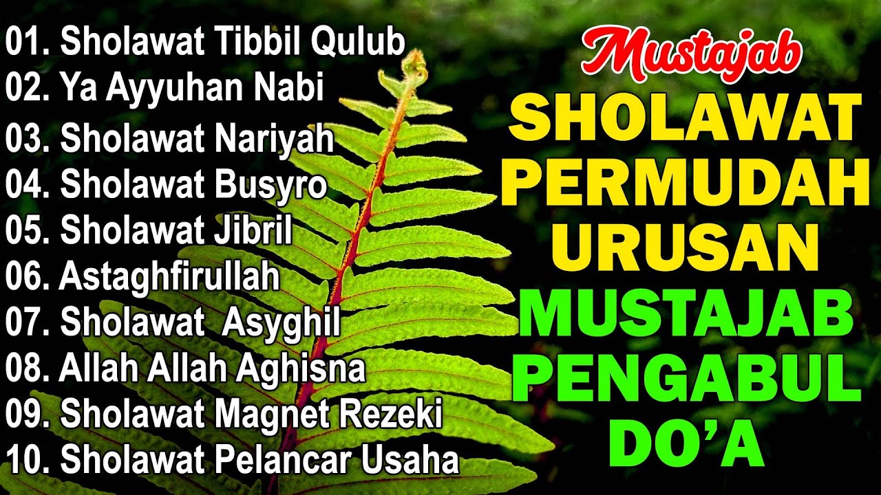 SHOLAWAT NABI TERBARU 2026 PALING BANYAK DICARI | FULL ALBUM | SHOLAWAT JIBRIL PENARIK REZEKI,BUSYRO