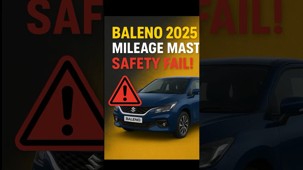 Baleno 2025 &ndash; Mileage Mast, Safety Fail! 🚗⚡ | Maruti Baleno 2025 Review #cruisewithgajendra