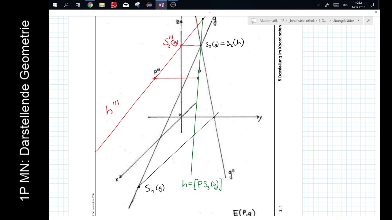 Darstellende Geometrie: A3.7 A1