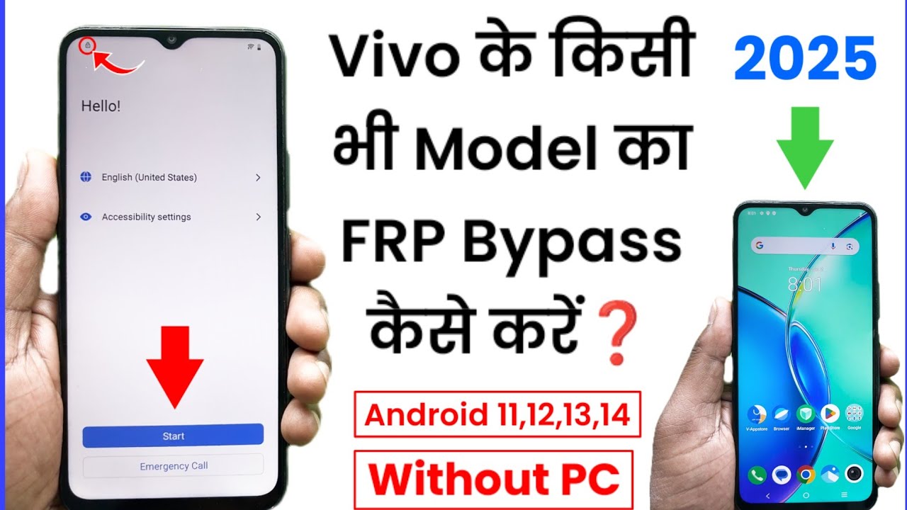 ALL Vivo FRP Bypass 2025 : Settings Not Opening | Vivo FRP Bypass Android 14/15 Without PC | Unlock