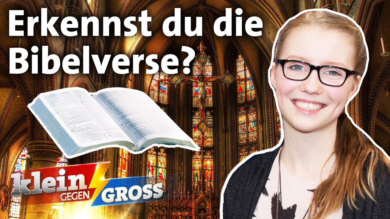 Kennst du diese Sprichwörter aus der Bibel? | Klein gegen Groß