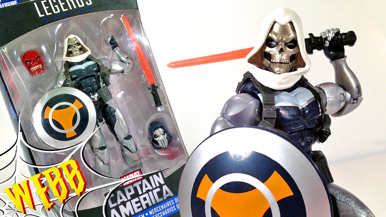 MARVEL LEGENDS Red Skull BAF Wave TASKMASTER Action Figure Review