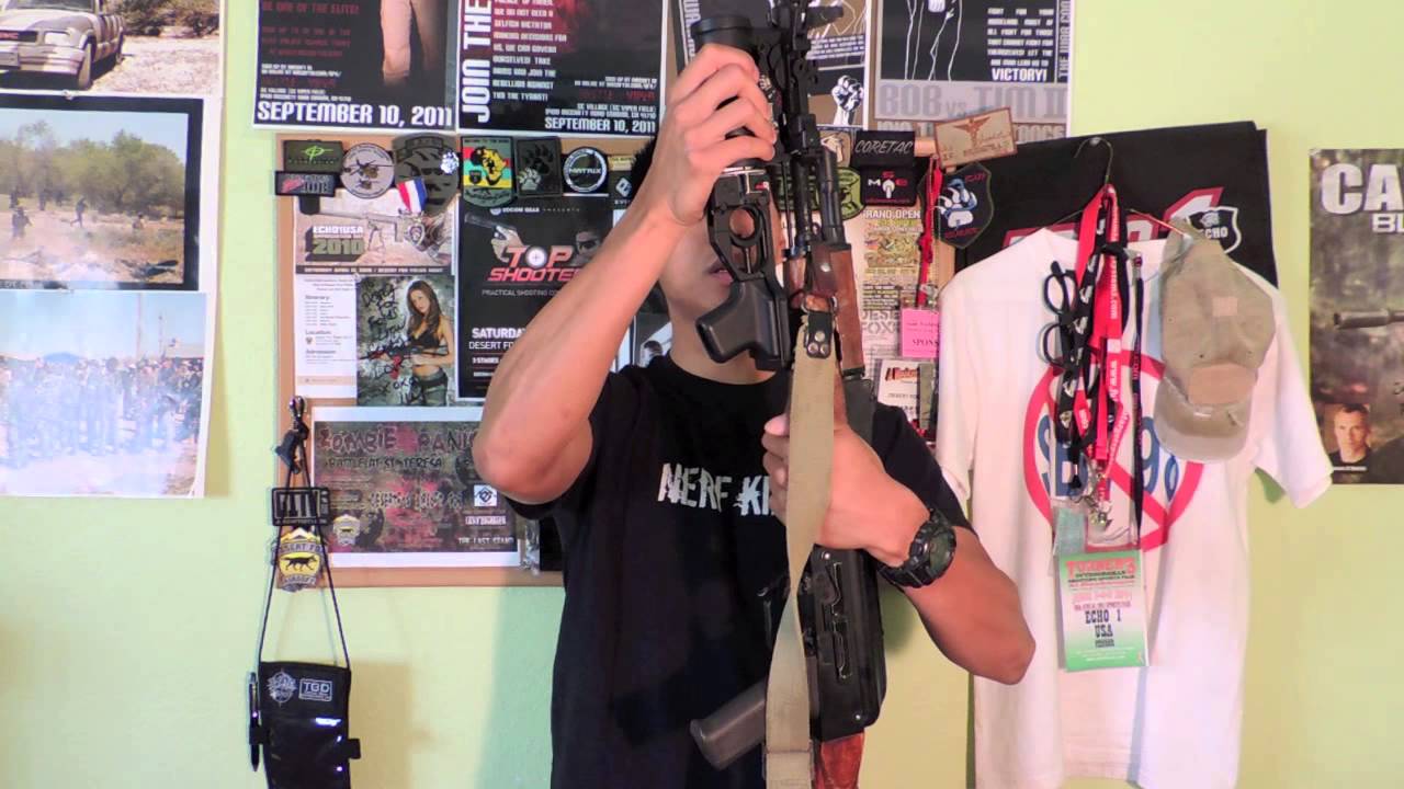 DesertFox Airsoft Gear Review: Lancer Tactical AK Grenade Launcher