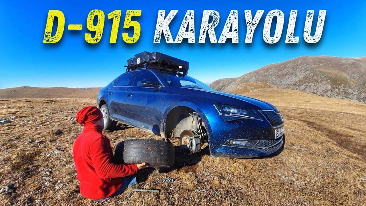 Dünyanın En Tehlikeli Virajlarında 24 Saat // D-915 Çaykara - Bayburt Karayolu