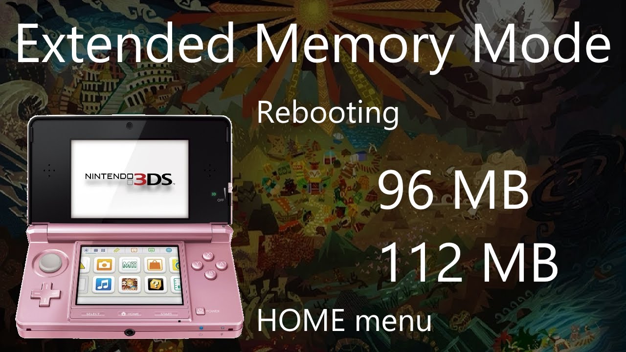 What is 3DS Extended Memory Mode?