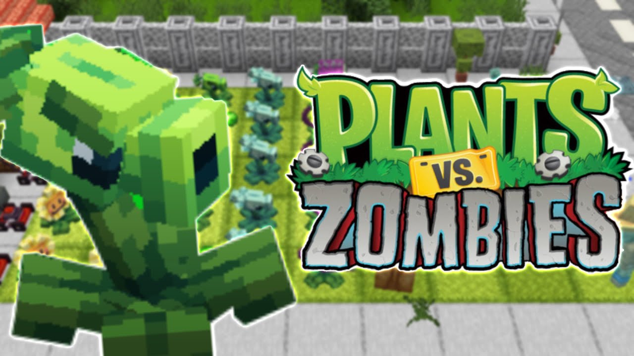 I Played Plant VS. Zombies in Minecraft
