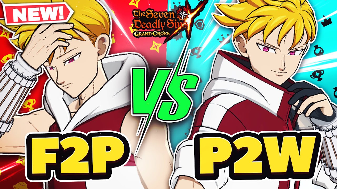 F2P LANCELOT VS P2W LANCELOT! Do Dupes Matter? | 7DS: Grand Cross