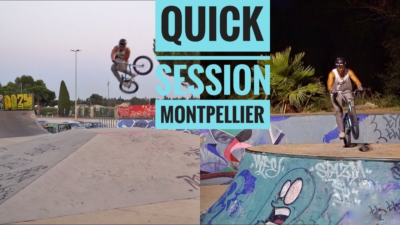 Quick Session in Montpellier Südfrankreich
