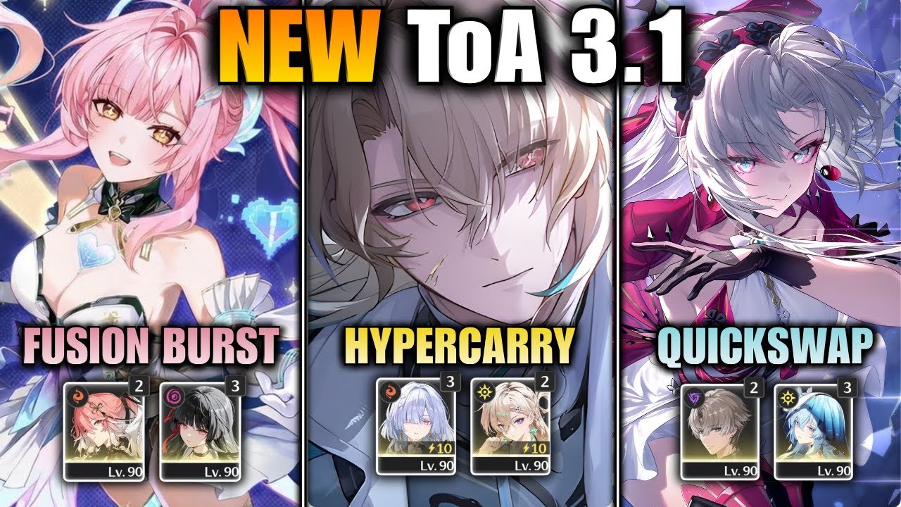 NEW ToA 3.1 | Luuk Premium, Aemeath Fusion Burst, Carlotta-Yao | Wuthering Waves