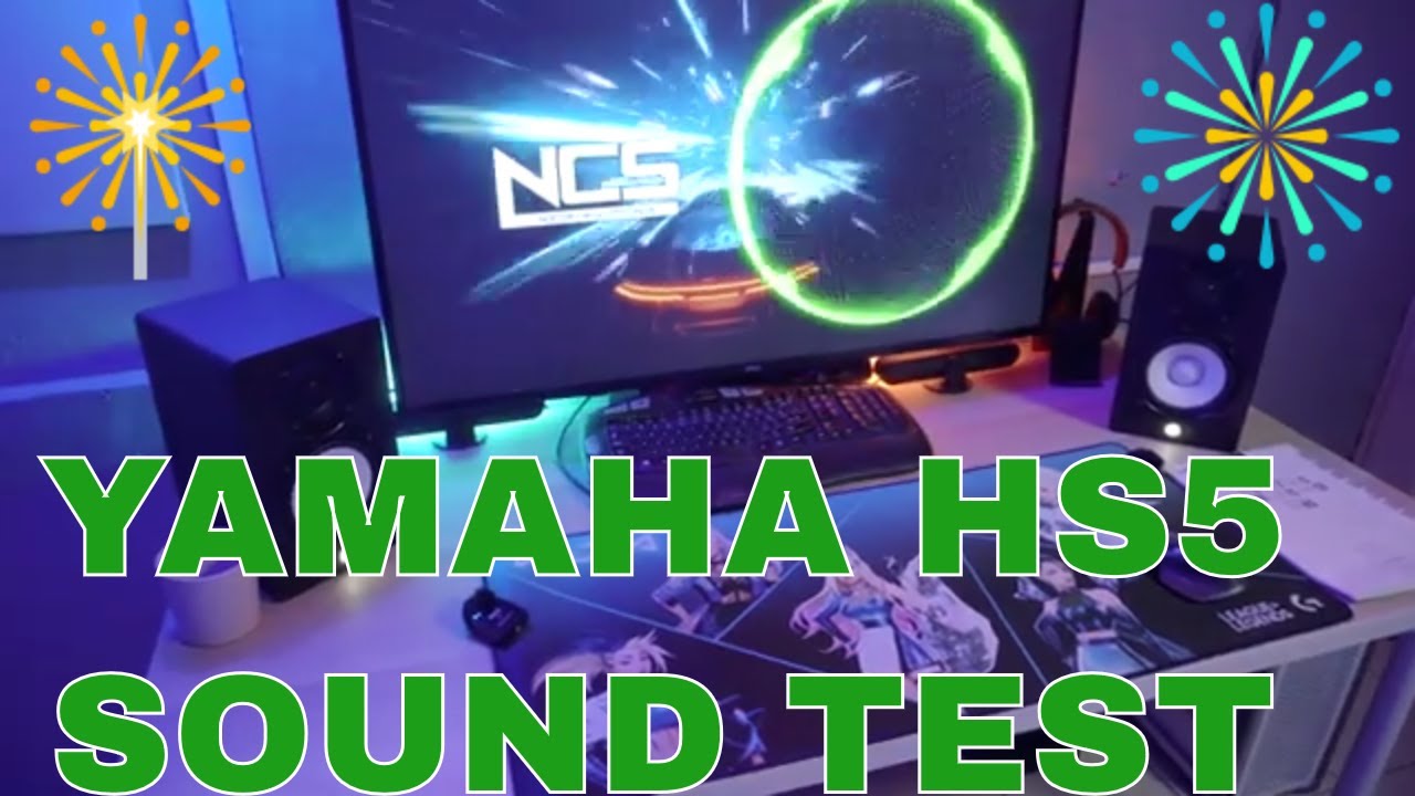 Yamaha HS5 5 Inch Powered Studio Monitor Speaker - Sound Test 4K