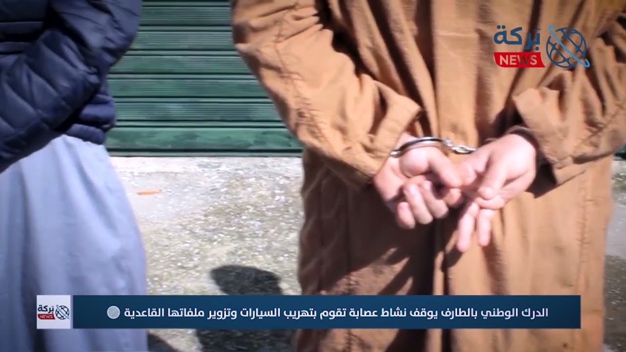 🔴 الدرك الوطني بالطارف يوقف نشاط عصابة تقوم بتهريب السيارات وتزوير ملفاتها القاعدية