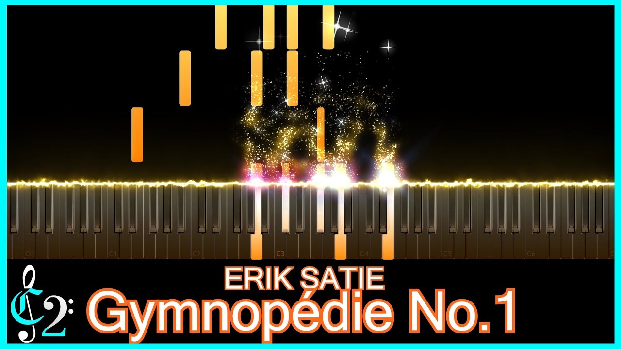 Gymnopédies No. 1 - ERIK SATIE | Piano Tutorial | MIDI | クラシカル【ピアノ】