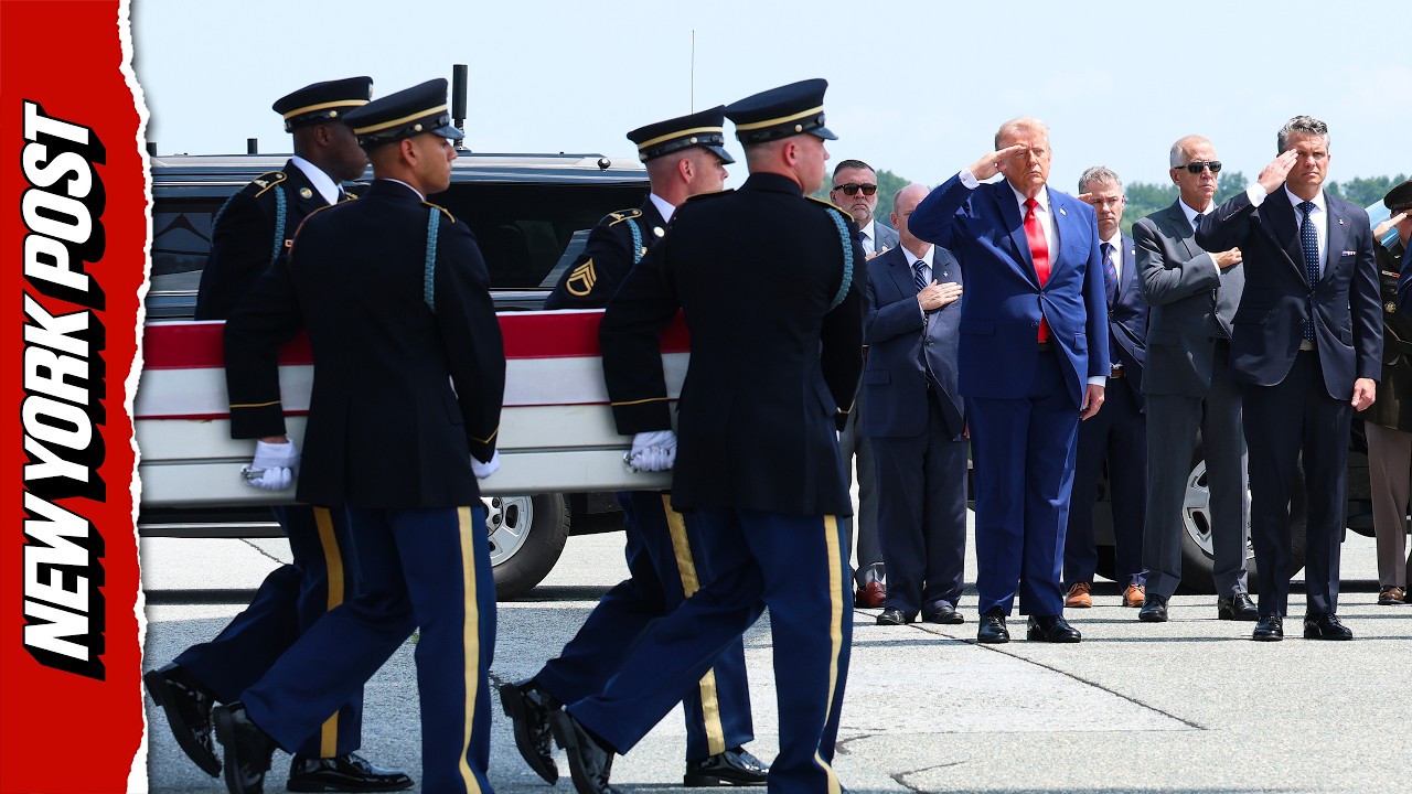 Trump Honors Four Fallen U.S. Service Members at Dignified Transfer