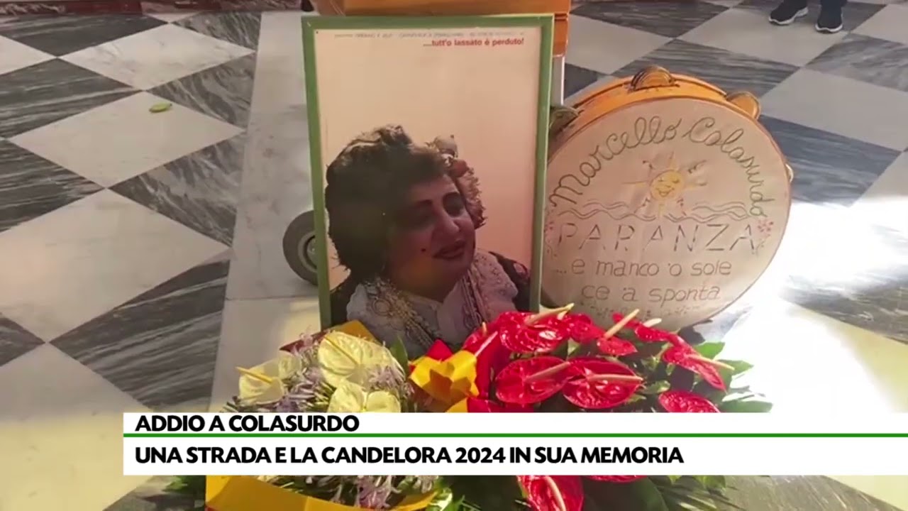 Tammorre e canti per l'addio a Marcello Colasurdo