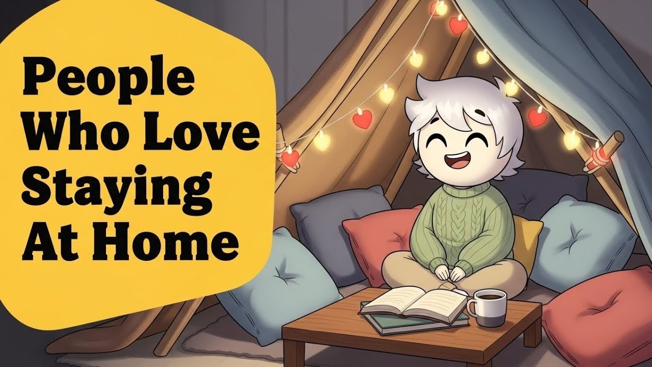 Психология людей, которые любят оставаться дома.