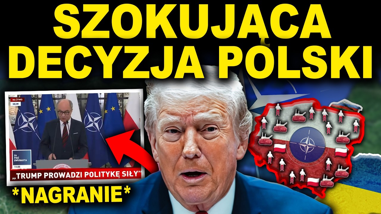 POLSKA UDERZA W TRUMPA - PILNE PRZEMÓWIENIE