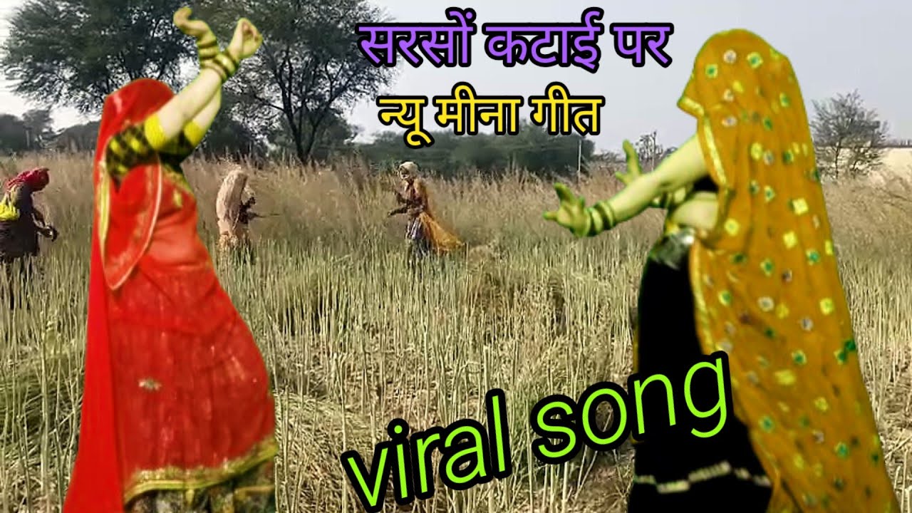 सरसों कटाई न्यू Viral Meenawati DjSong/ सरसों को कटवानो परण्या डोडो होर चाले तो | meenadance /रकमबाई