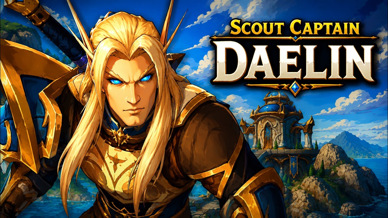 WHO IS SCOUT CAPTAIN DAELIN? | WoW Lore - High Elves
