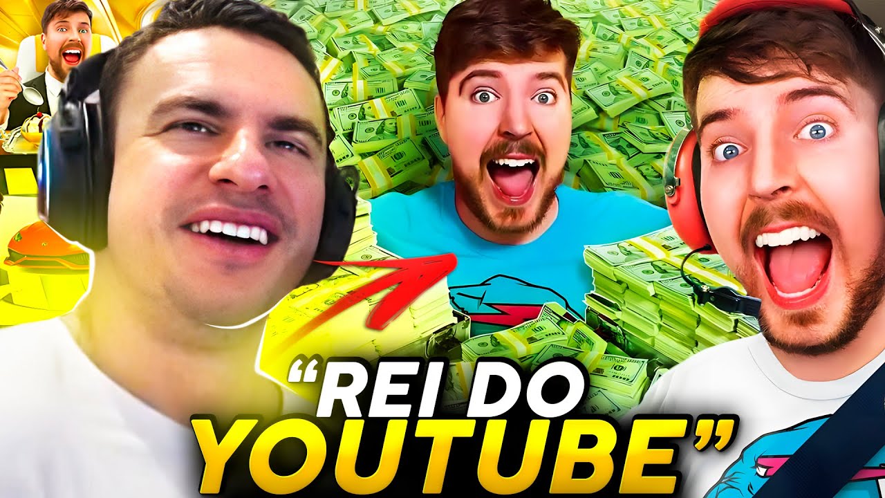 SUPER XANDÃO REAGINDO AO MR BEAST