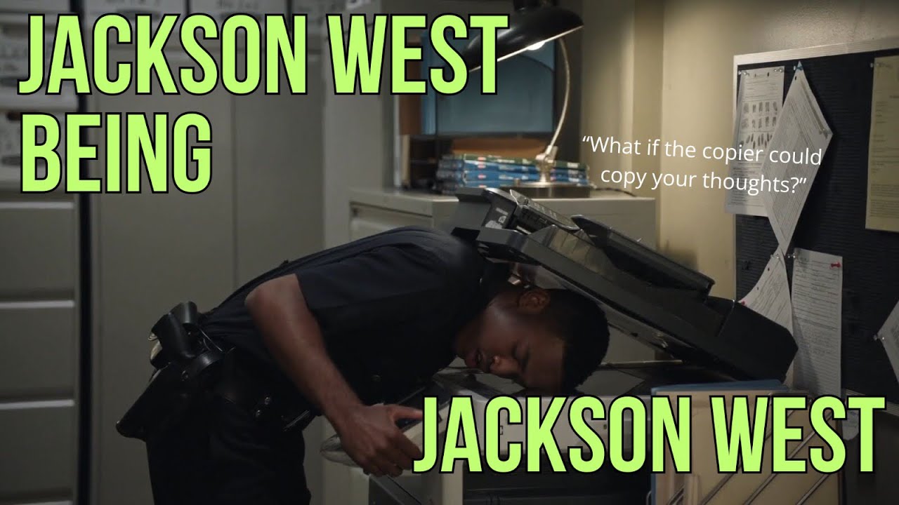 THE ROOKIE — Jackson West being Jackson West